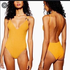 Olive Green Topshop Size 4 US one piece